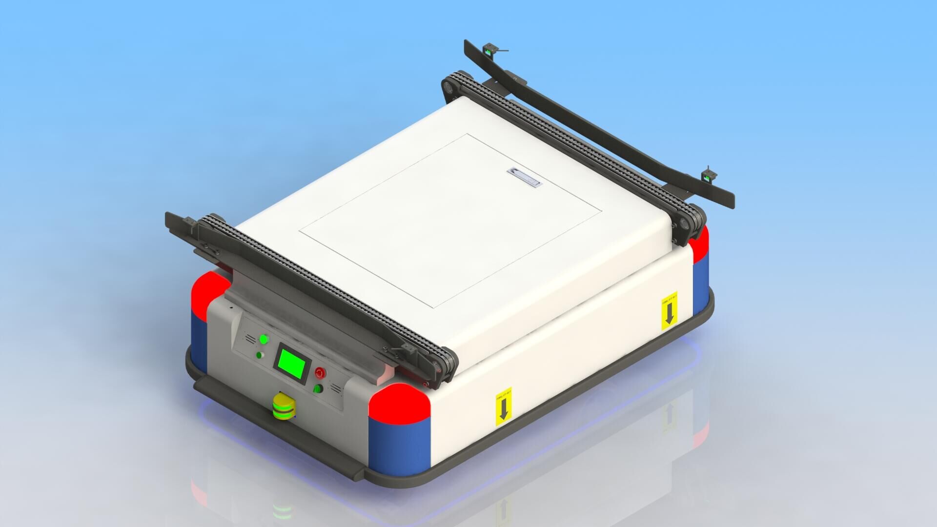 磁导-移载式AGV_中国AGV网(www.chinaagv.com) 磁导-移载式AGV_中国AGV网(www.chinaagv.com)