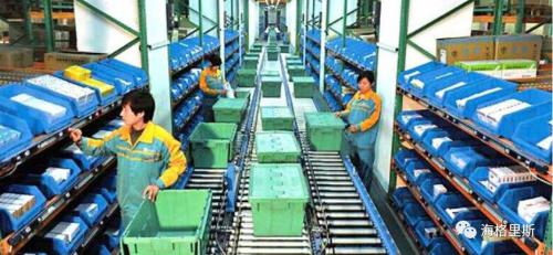 仓储中心型(静态)和流通中心型(动态)仓库