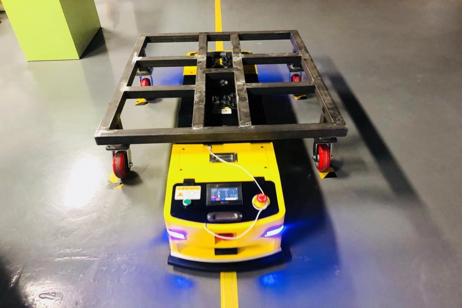 途灵:双驱动双向潜伏牵引式AGV TL-QF-290SX-001