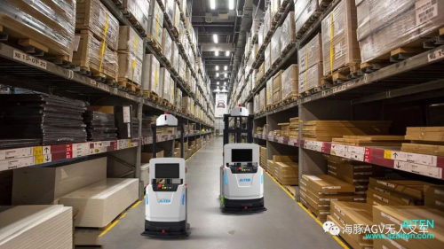 海豚之星AGV机器人为产业发展添把“火”