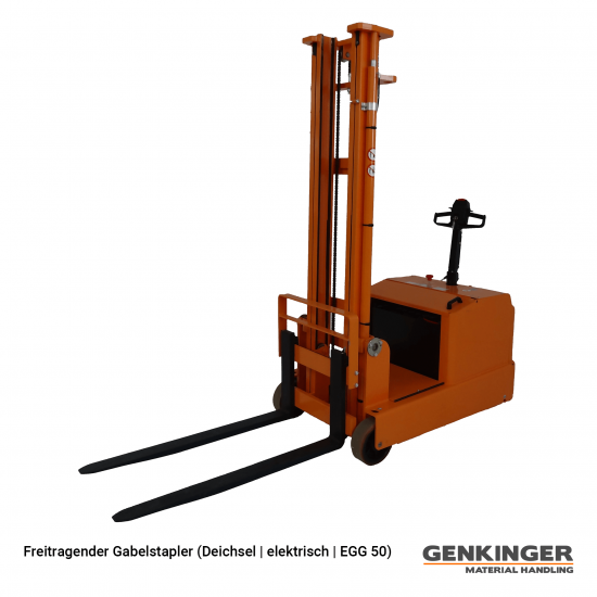德国Genkinger：自承重式叉车（拉杆|电动| EGG 50）_中国AGV网(www.chinaagv.com)