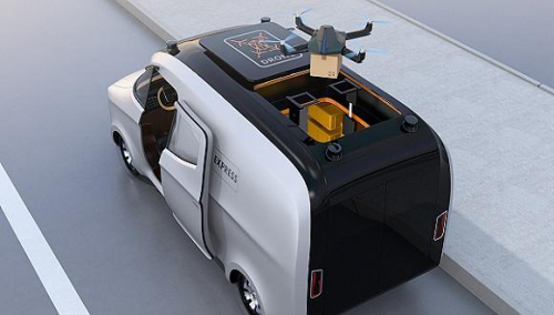 疫情之下外送压力倍增，无人配送车纷纷上路