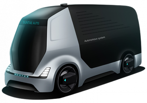 一清创新-低速无人驾驶快递物流车