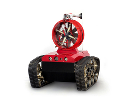 澳西智能：防爆消防高倍数泡沫灭火侦察机器人