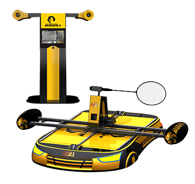 荷福羽毛球机器人_中国AGV网(www.chinaagv.com) 荷福羽毛球机器人_中国AGV网(www.chinaagv.com)