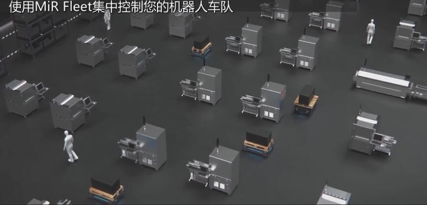 MiR机器人车队管理