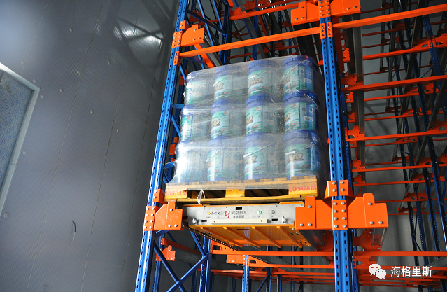 热烈祝贺海格里斯天津大型国际物流库穿梭车高密度存储项目圆满竣工