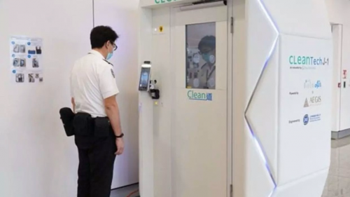 香港国际机场应用最新消毒技术