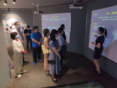 胶州市场监管局刘青局长带队来访克路德，关注知识产权应用及运营