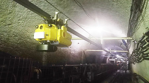 有你更安心！巡检机器人“上岗”甘肃某大型煤矿