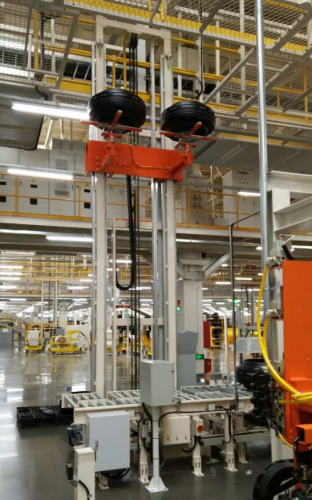 EMS轮胎空中搬运