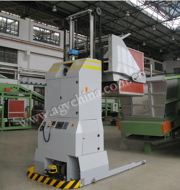 BJ321型单轮驱动翻箱式AGV