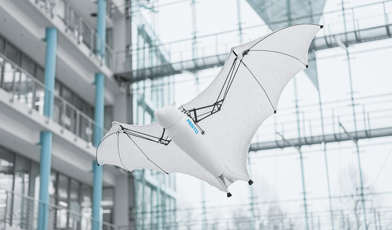 Festo：仿生飞狐BionicFlyingFox