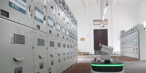 智能机器人上岗 定海电力巡检实现智能化