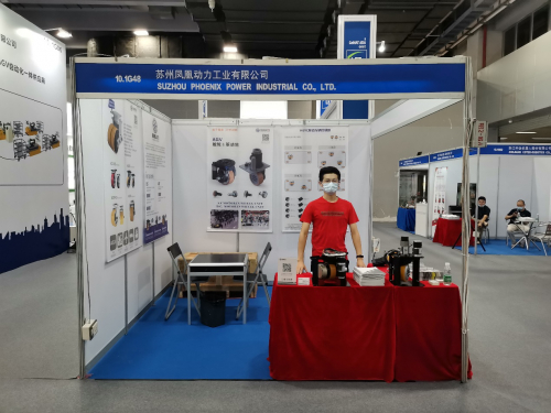 凤凰动力精彩亮相广州物流展，让您领略一站式的AGV驱动解决方案风采