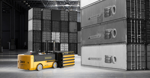 麦克纳姆轮AGV搬运设备的应用