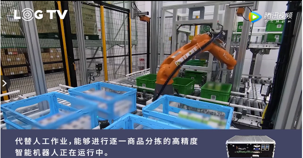 一个视频看准确率100%的自动拣选机器人