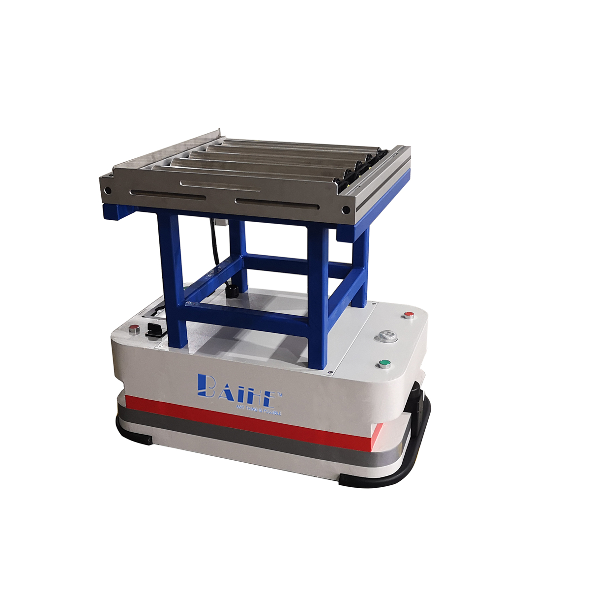 百禾工业 单驱双向滚筒对接型AGV_中国AGV网(www.chinaagv.com) 百禾工业 单驱双向滚筒对接型AGV_中国AGV网(www.chinaagv.com)