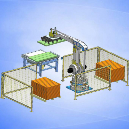 广州长仁 铁板码垛机器人