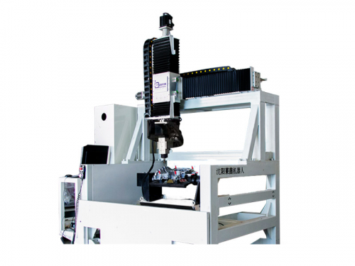 沈阳莱茵 多轴联动铸铝件打磨去毛刺机器人