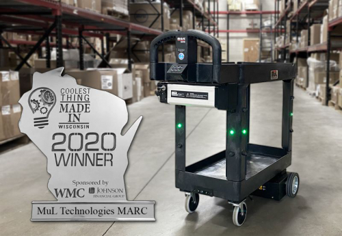 移动自主机器人手推车（MARC）荣获“最酷的事物”奖