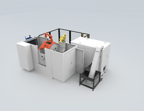 福特曼:机器人上下料