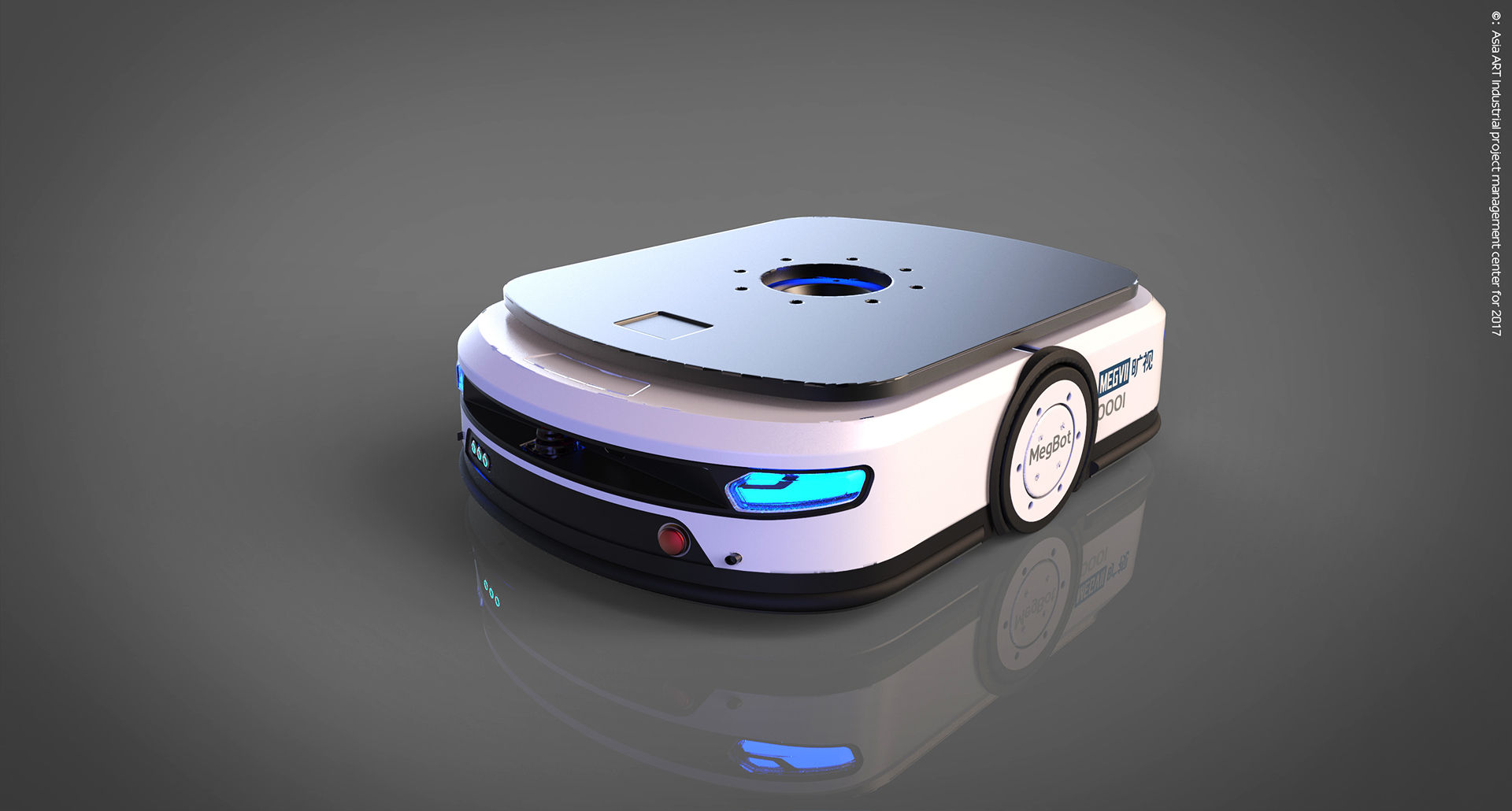 MegBot-T800 800kg二维码导航物料搬运AMR