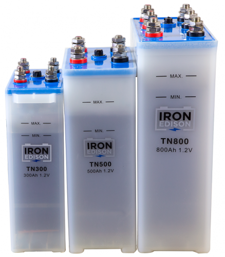 Iron Edison 镍铁(Ni-Fe)电池