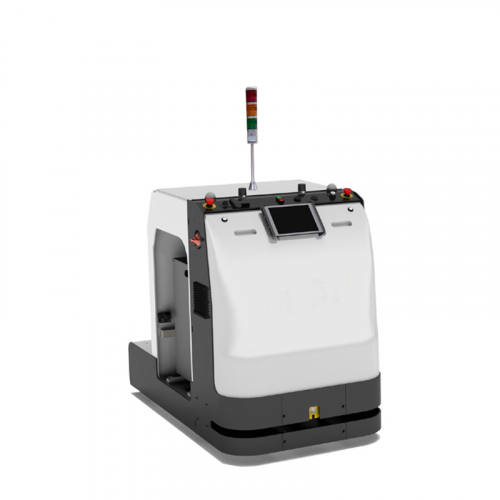 智华：牵引式AGV