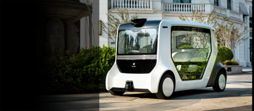 哈奇智能 无人驾驶通勤车