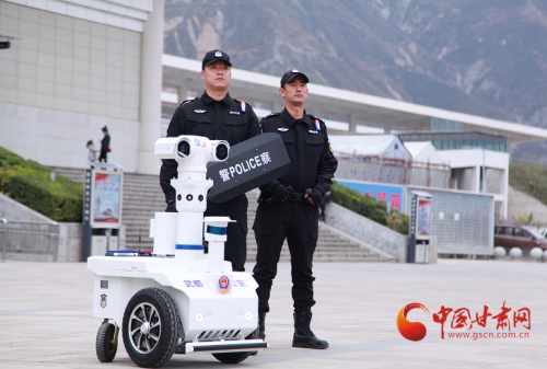 武都：5G巡逻机器人亮相街头