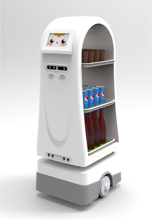 DSR02 系列送餐送物机器人_中国AGV网(www.chinaagv.com) DSR02 系列送餐送物机器人_中国AGV网(www.chinaagv.com)