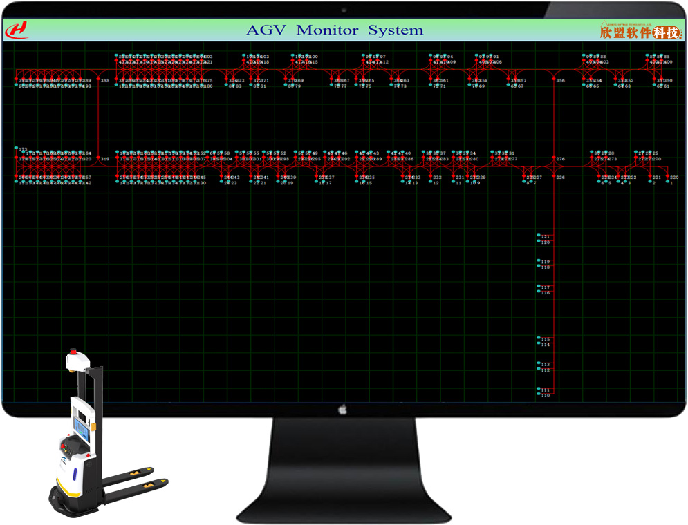 欣盟  AGV调度系统 | 激光导航