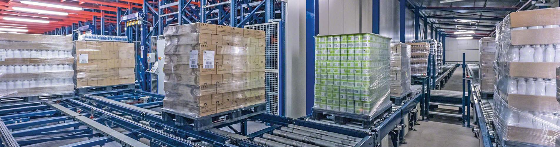 Mecalux:托盘输送系统