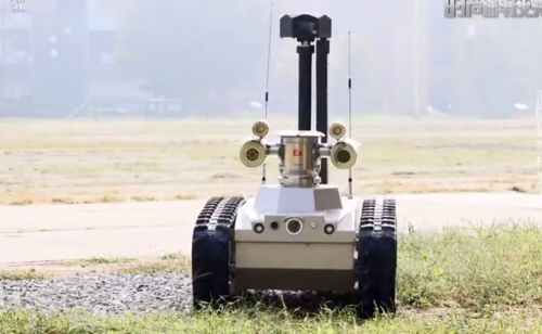 火场侦察尖兵！CCTV科教频道聚焦中信重工开诚智能特种机器人