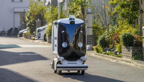 松下开发送货机器人在日本的“智慧城市”进行测试