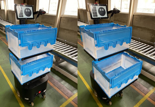 京叶物流仓库引进PA-AMR拣货辅助机器人