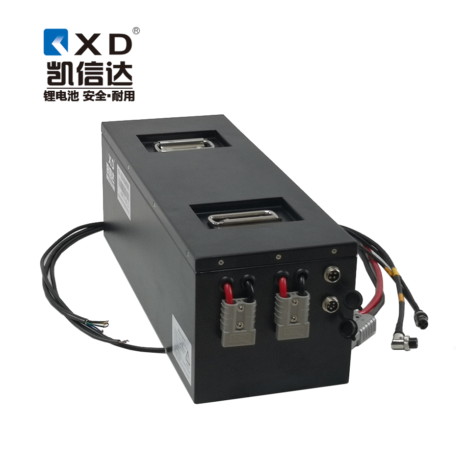 潜伏式AGV  背负式AGV24V 60AH磷酸铁锂动力电池组 带RS485 /can通讯_中国AGV网(www.chinaagv.com)