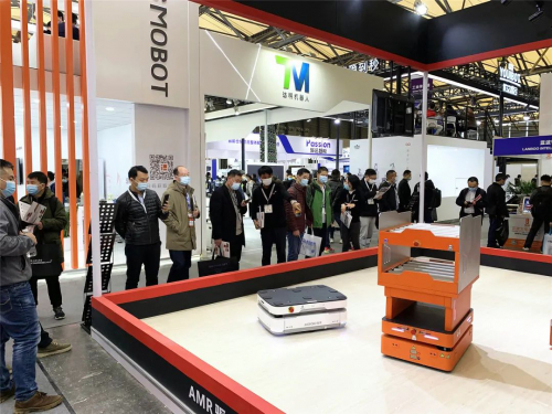 隆博科技携新品AMR精彩亮相慕尼黑电子生产设备展