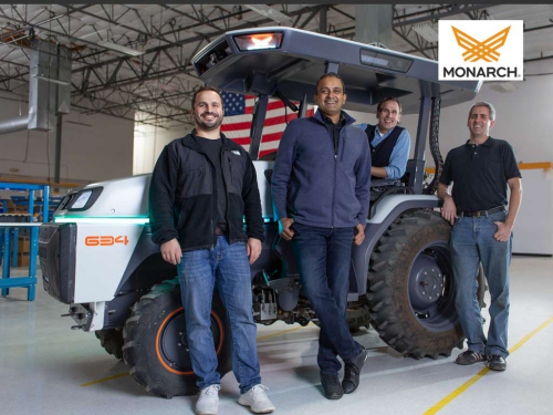 Monarch电动拖拉机宣布完成2000万美元的A轮融资