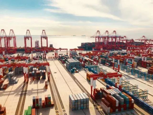 走进上海洋山深水港！“空无一人”的码头背后有气象人守护