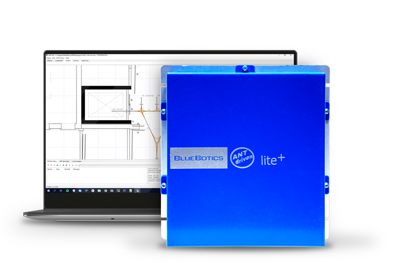 BlueBotics：ANT®lite+-车辆的控制和定位系统