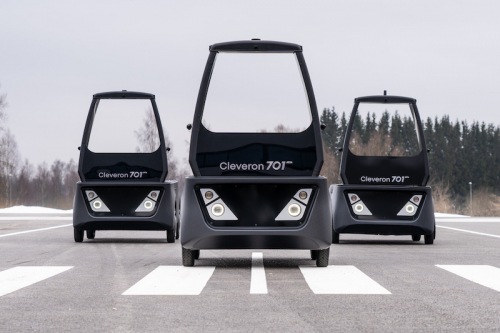 Cleveron推出新型无人驾驶半自动最后一英里送货机器人