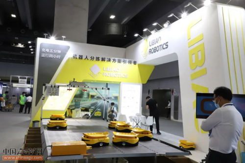 精彩回顾|立镖机器人展示末端分拣解决方案，解决末端网点降本增效的难题