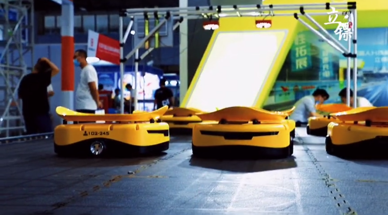 LET2021｜立镖机器人亮相广州物流展 