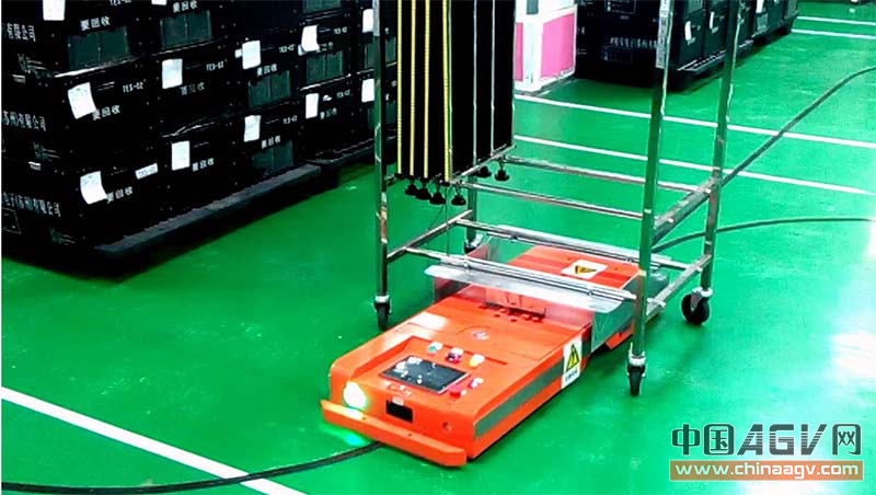 智能拉料agv车工厂运输agv小车磁条导引自动AGV无人搬运车_中国AGV网(www.chinaagv.com) 智能拉料agv车工厂运输agv小车磁条导引自动AGV无人搬运车_中国AGV网(www.chinaagv.com)