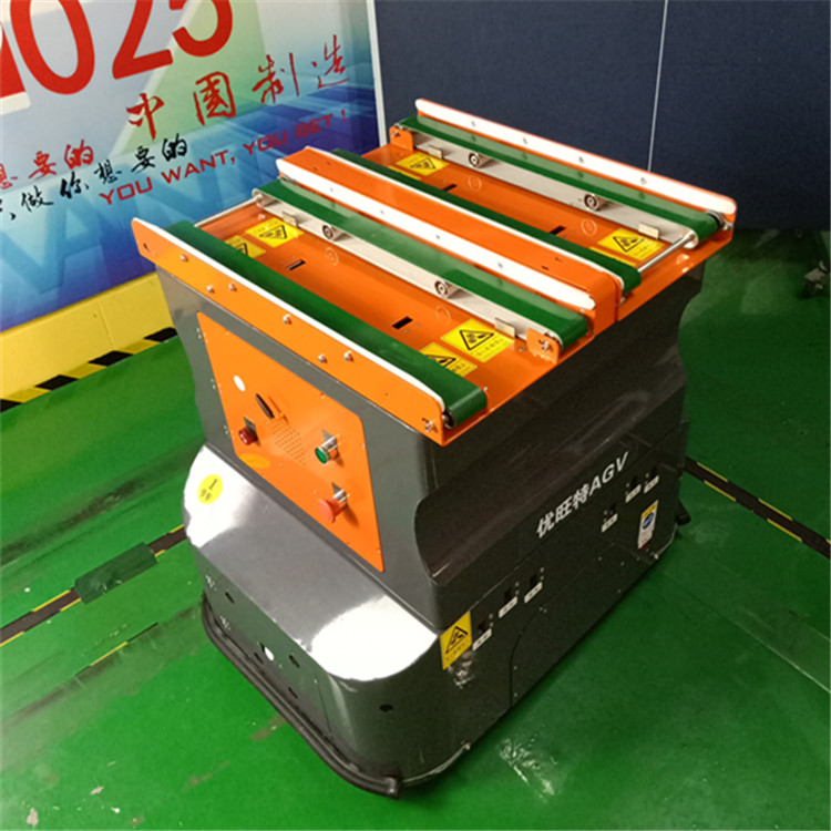 agv小车，双皮带式AGV，深圳AGV厂家