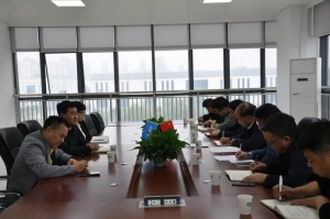 宣城市经开区党工委书记、管委会主任刘家和率队来安徽益佳通电池开展调研活动