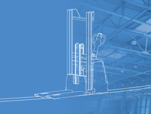 Logistic-Jets:DS 1600-1600 - 最大负载 1600 kg 的行人堆垛机