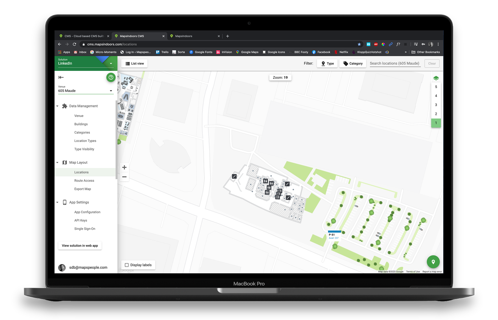 MapsIndoors CMS